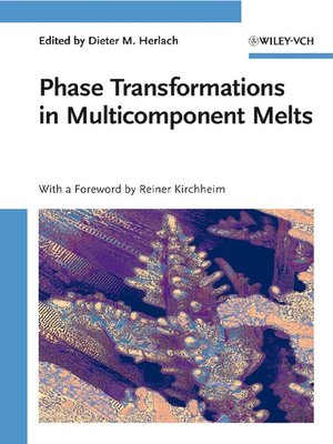 cover image of Phase Transformations in Multicomponent Melts